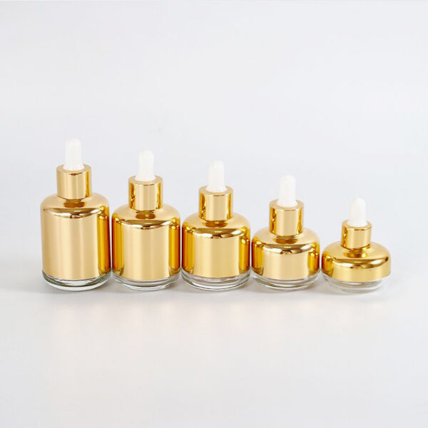 20ml 30ml 40ml  50ml 60ml Glass Dropper Bottle Gold GB014