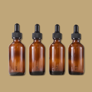 2 Oz Glass Dropper Bottles
