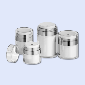 30G 50G Double-Wall Acrylic Airless Cream Jar