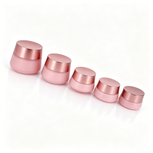 Customizable Empty Glass Jars for Face Cream 15g to 100g